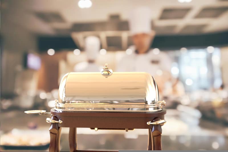 Roast Beef Trolley for Hotels - Best Heated Food Trolley